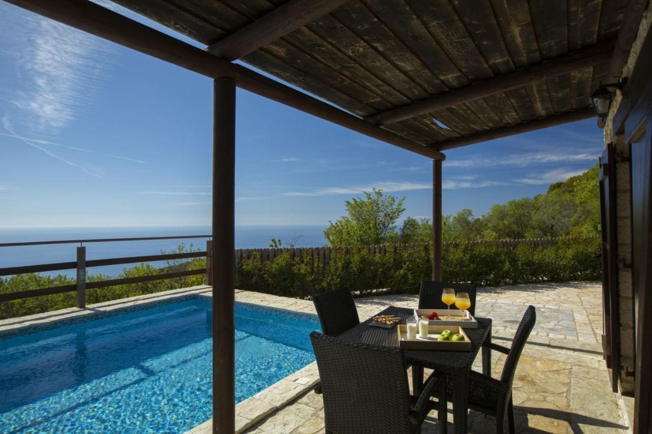 Amadryades Villas-Villa Terina Chortáta Esterno foto
